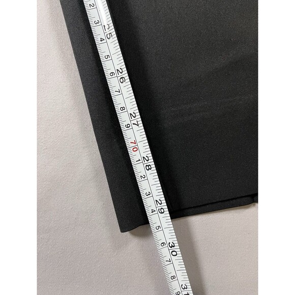 Peter Millar Mens Pants 35x29 Durham Performance Black Stretch Dress Pants Golf - Picture 11 of 13